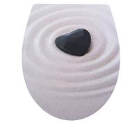 Cornat KSDSC253 Sand Herz Abattant WC, Sable et cœur