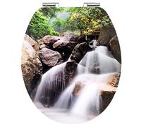 Cornat KSDSC323 Art of Acryl Abattant WC Chute d'eau