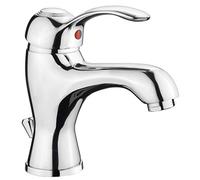 Cornat LU1 Luca mitigeur à Levier Unique pour lavabo, chromé, Multicolore