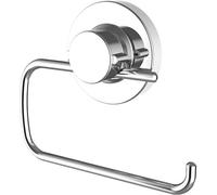 Cornat 1 « Style » - 3 Options de Fixation différentes avec Ventouse, Tampon adhésif et perçage - sans Couvercle Porte-Papier Toilette / T340261, Chrome (Brillant)