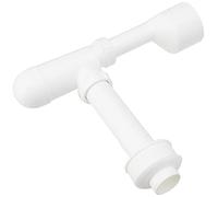 Viega bouteille piège à odeurs 112271 DN 50x40, plastique blanc , avec raccordement excentrique