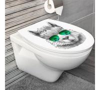 CORNAT Siège de toilette avec fermeture en douceur 3D LAMA G