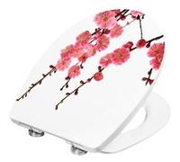 CORNAT Siège de toilette avec fermeture en douceur CHERRY BLOSSOM G