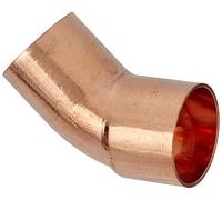 Cornat soudage/Coudé 45 ° cuivre, 1 manchon a, b 22 mm, 10/1, t564022