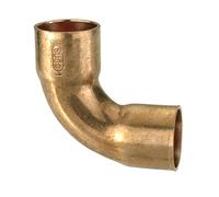 Cornat soudage/Coudé 90 °, cuivre, 2 manchons, A 22 mm, 10 pièces, 1, t5602 a22