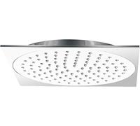 Cornat Style Pommeau de douche avec joint à rotule et buses anti-calcaire Chromé 238 mm, TECBW3404