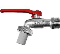 Cornat T300802 Robinet à boisseau 3/4'' Mat Chromé