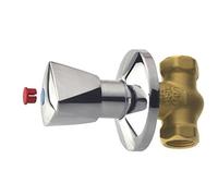 Cornat T303004 Up-Ventil Robinet 1/2'' avec poignée triangulaire chaud/froid