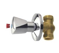 Cornat T303005 Up-Ventil Robinet 3/4'' avec poignée triangulaire chaud/froid