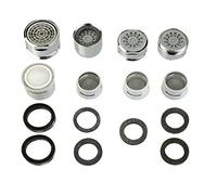 Cornat T307100 Lot de 8 Mousseurs Chromé