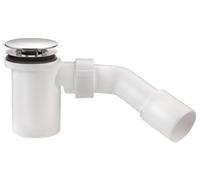 Cornat T323110 Kit de Tube de trop-Plein, 50/40'', chromé, Multicolore