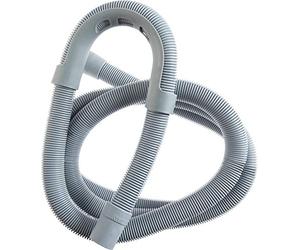 Cornat T357402 Tuyau d'évacuation flexible avec crosse pour machines à laver 2 m