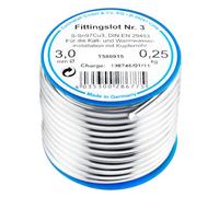 Cornat T580915 Fil de Soudure 250 GR 97%, Gris