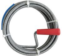 Arbre de nettoyage de tuyau 9 mm x 5 m avec griffe