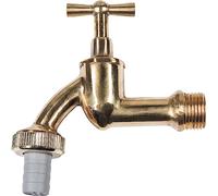Cornat TEC300505 Robinet avec vis à clé Laiton/Poli 1/2''