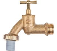 Cornat TEC300508 Robinet avec vis à clé Laiton/Poli 3/4''