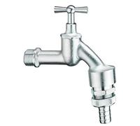 Cornat TEC301101 Robinet avec vis à clé pour machines, 1 1/2'' Mat Chromé