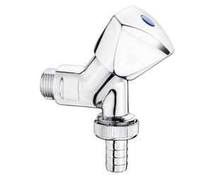 Cornat TEC301303, 1/2'', robinet oblique avec anti-retour, Multicolore