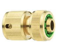 Cornat TEC308112 vis pour tuyaux, raccord Rapide, Tuyau 1/2'', Laiton, Multicolore, Petit