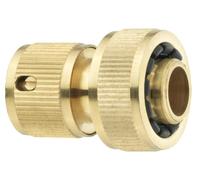 Cornat TEC308134 vis pour tuyaux, raccord Rapide, Tuyau 3/4'', Laiton, Multicolore, Petit