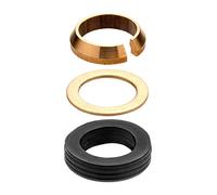 Cornat TEC317391 Lot de Joints compressés 3/8'' x 10 mm, 2 pièces, Multicolore