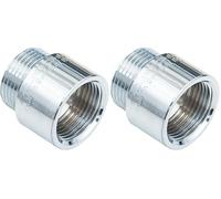 Cornat TEC382501 Rallonge pour robinet 3/4'' x 20 mm (Lot de 2)