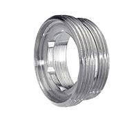Cornat TEC386308 Raccord de Transition m24/1 x 22/1'' Filetage mâle, chromé, Multicolore