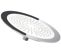 Cornat TECBW3403 Style Pommeau de douche avec rotule et buses anti-calcaire Chromé 238 mm