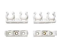 Cornat TP561203 Clip pour tube double 15 mm 25 pièces