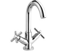Cornat TR182 1600 Tratto Robinet de lavabo à 2 poignées avec bec orientable Chrome