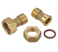 Cornat WZVS12 Connecteur raccord, Laiton, 1/2", Petit