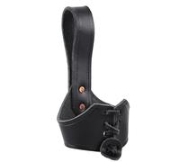 Corne à boire Support ceinture en cuir pour un Corne à boire à partir de 0,4L Noir-Moyen-âge moyenâgeuse