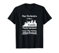 Corne Classique pour Violoncelle et Violoncelle T-Shirt Graphique avec Valeur