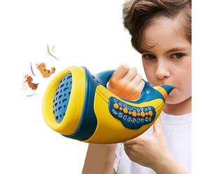 Corne d'appel d'animaux pour ,Appeleur d'animaux pour - Simulez des jouets électroniques d'appelant d'animaux - Sons d'animaux multiples, petite corne multifonctionnelle, exercice de capacité pulmonai