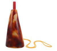 Corne de Bœuf Naturelle Cor de Bataille Viking, à Porter | Décor Style Traditionnel, Texture Naturelle et Cordon au Cou, pour Écoles, Événements et Esprit D’équipe Couleur Aléatoire
