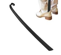 Corne de chaussures à long manche | Stick à corne extra long flexible | Levage de chaussures de 16,7 pouces | Outil d'aide et facile à porter paresseux | Confortable pe