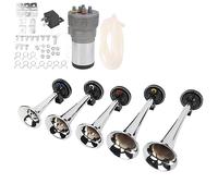 Corne De Trompette Dixie 12v Pour Camion Bateau Et Véhicule Universel Son Musical Puissant Installation Simple Design Coloré En Plastique Robuste