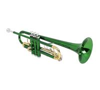 Corne de trompette professionnelle standard pour débutants avec étui de rangement pour étudiant, instrument de trompette en laiton pour débutant ou avancé