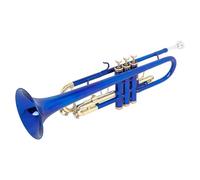 Corne de trompette professionnelle standard pour débutants avec étui de rangement pour étudiant, instrument de trompette en laiton pour débutant ou avancé