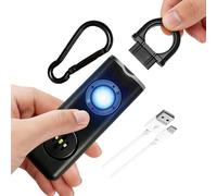 Corne d'ours Rechargeable,Alarme Rechargeable 130 DB | Corne d'ours Forte avec Lumière LED Stroboscopique | pour Alpinisme Randonnée Plein Air Trekking Marche Survie