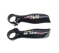 Corne Guidon Carbone RXL SL Cintre VTT Carbone avec Corne et Prolongateur de Guidon Sécurité Poignées 3K Brillant