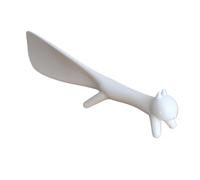 Corne pour chaussures de voyage : corne pour chaussures de dessin animé, cornes pour chaussures pour , aide à porter des chaussures de sport légères en forme de chat, aide portable pour, blanc