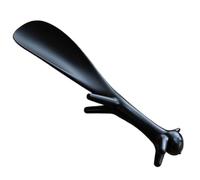 Corne pour chaussures de voyage : corne pour chaussures de dessin animé, cornes pour chaussures pour , aide à porter des chaussures de sport légères en forme de chat, aide portable pour, noir