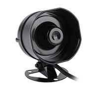 Corne sonore de camion, haut-parleur de klaxon de lecture MP3 à coque en plastique ABS, corne sonore électronique, pour l'industrie de la maison de voiture de camion