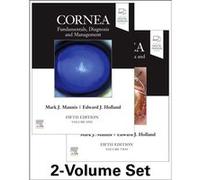 Cornea 2Volume Set by Holland & Edward J & MD Professor of Ophthalmology & University of Cincinnati & Director of Cornea Service & Cincinnati Eye Institut Holland Edward J MD Professor of Ophthalmolog
