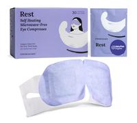 CorneaCare Reste : compresse chaude auto-chauffante pour les yeux secs | Masque chauffant pour les yeux pour un soulagement rapide | Pas besoin de micro-ondes ou de gant de toilette | Prêt pour le