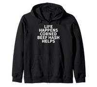 Corned Beef Hash Apparel - Design Amusant pour Les Amateurs de haschisch Sweat à Capuche