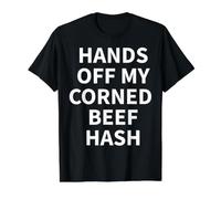 Corned Beef Hash Apparel - Meilleur Design Amusant pour Les Amateurs de haschisch T-Shirt Graphique avec Valeur, Homme, Noir, S