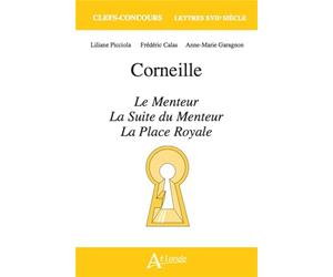 Corneille, Le menteur, La suite du Menteur et La Place Royale