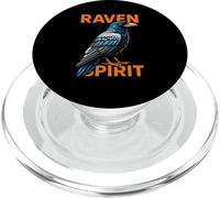 Corneille Raven Spirit Dark Academia pour femmes PopSockets PopGrip pour MagSafe